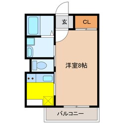 メゾンド銀乃杜の物件間取画像